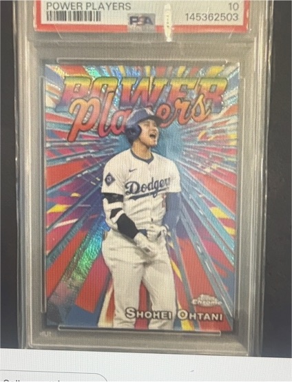 2025 Topps Chrome #PP-25 Shohei Ohtani Power Players — front