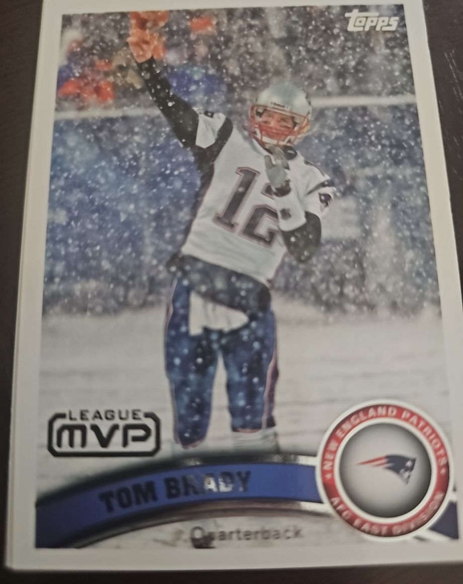 2011 Topps #240 Tom Brady League MVP — front
