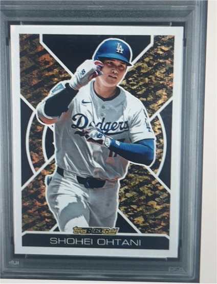 2025 Topps Update Series Black Gold #BG-19 Shohei Ohtani — front