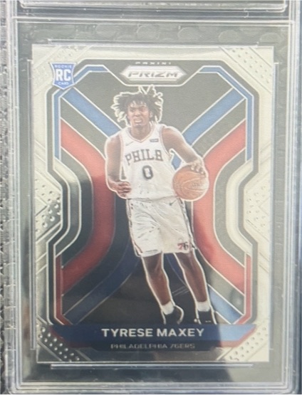 2020-21 Panini Prizm #256 Tyrese Maxey — front