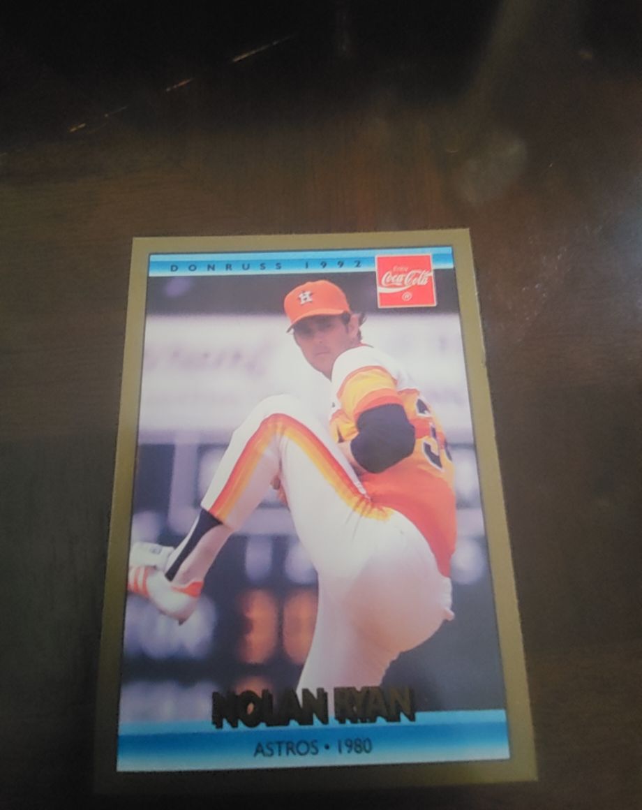 1992 Donruss Coca-Cola #14 Nolan Ryan — front