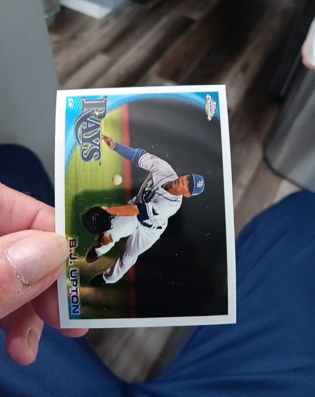 2010 Topps Chrome #150 B.J. Upton — front