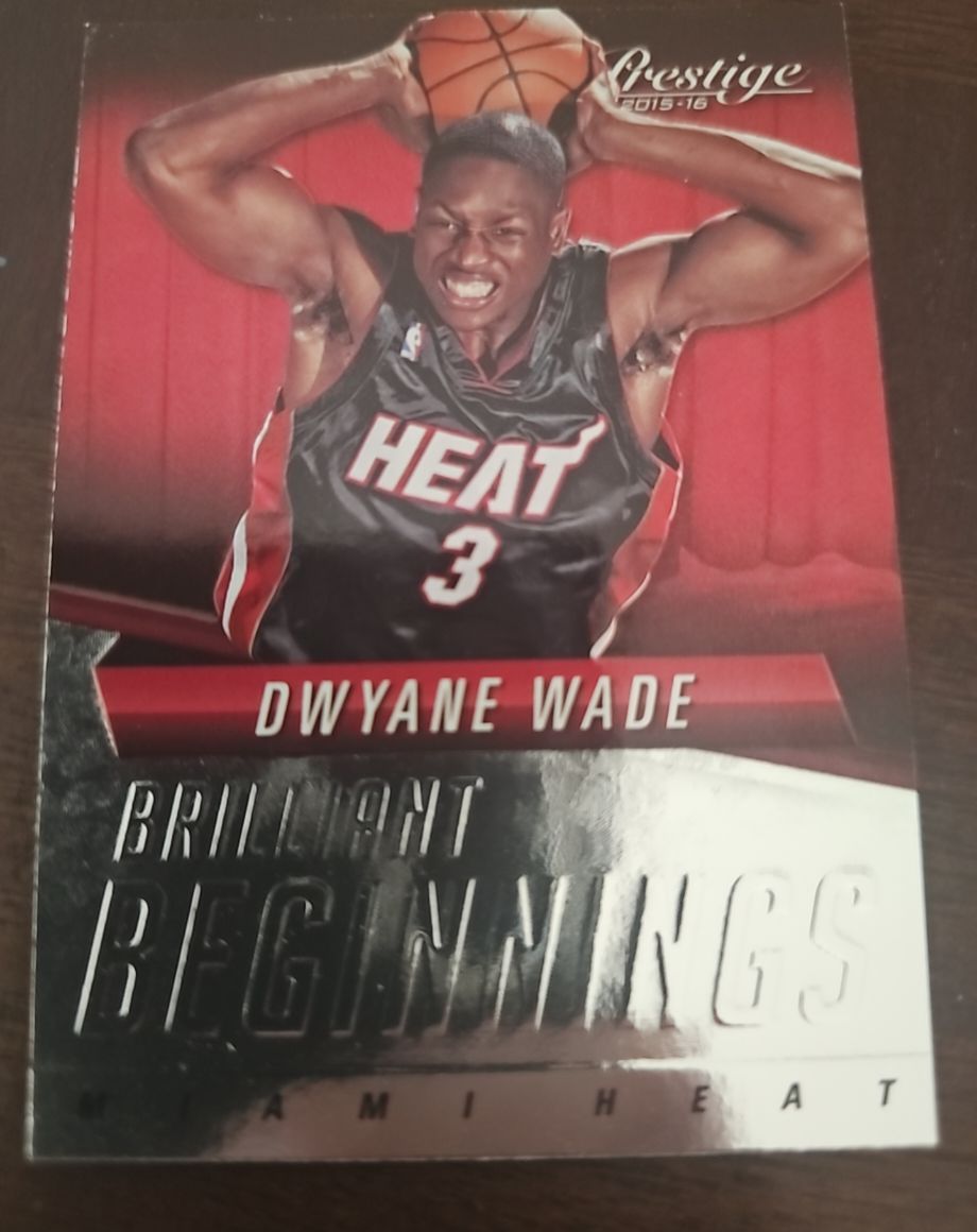 2015-16 Panini Prestige #26 Dwyane Wade — front