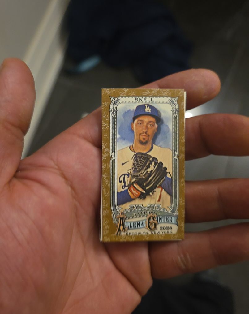 2025 Topps Allen & Ginter #62 Blake Snell — front