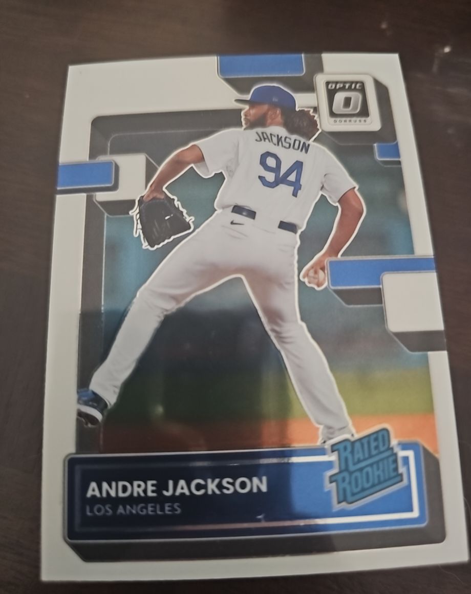 2022 Donruss Optic #48 Andre Jackson Rated Rookie — front