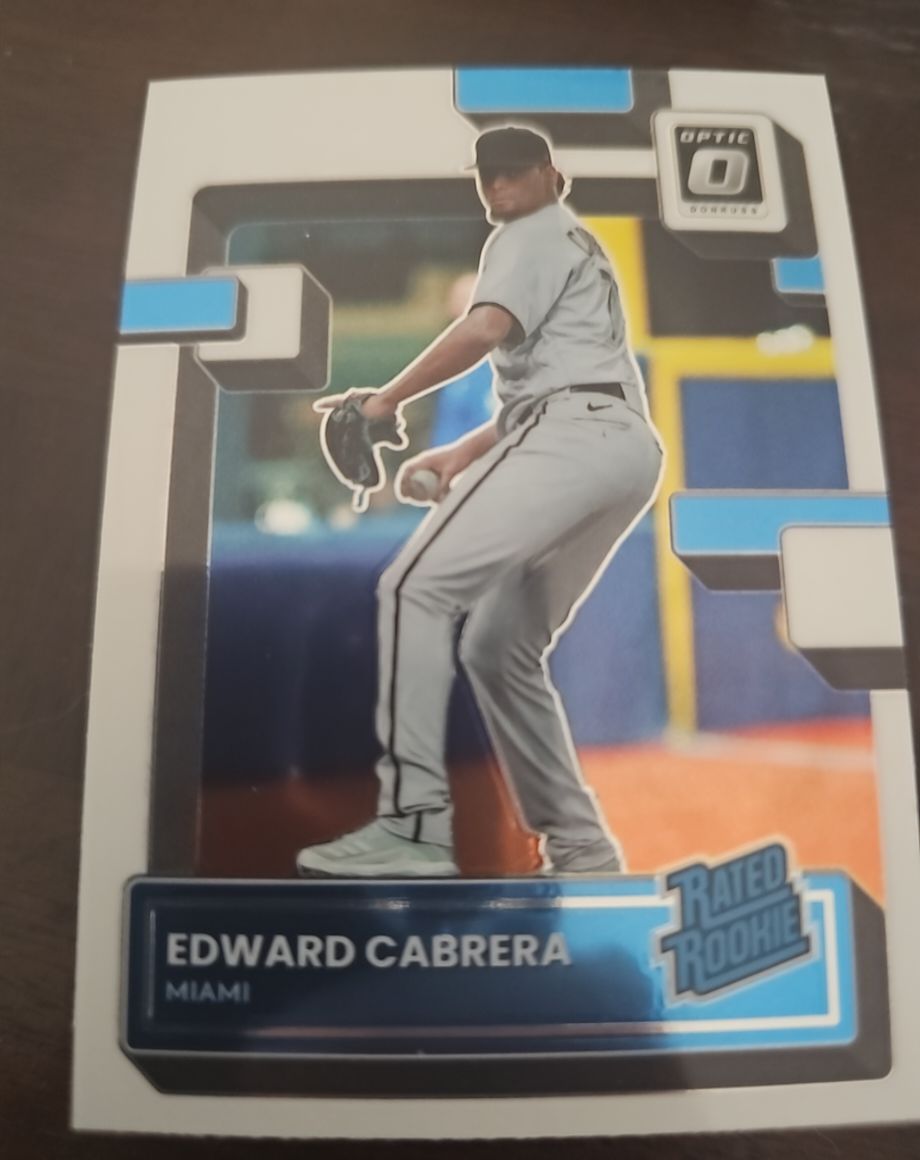 2022 Donruss Optic #52 Edward Cabrera — front