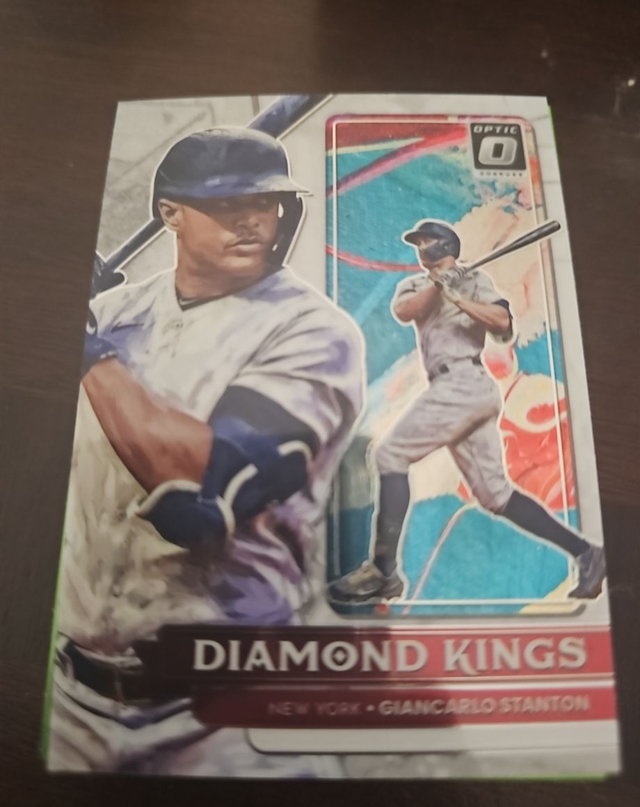 2022 Panini Donruss Optic #3 Giancarlo Stanton Diamond Kings — front