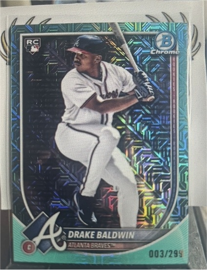 2025 Bowman Chrome #75 Drake Baldwin — front