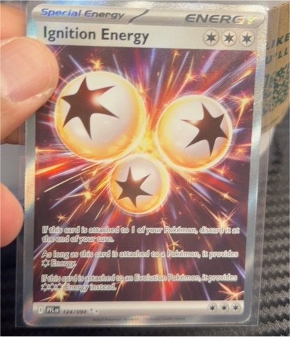 2024 Pokémon SV: White Flare #124 Ignition Energy — front