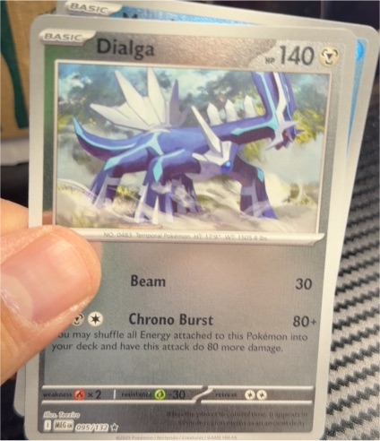 2013 Pokémon MEG #095 Dialga — front