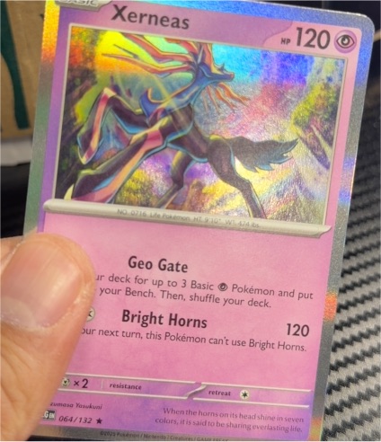 2025 Pokémon #064 Xerneas — front