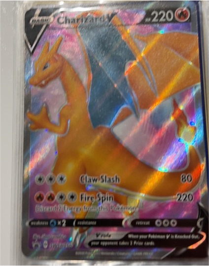 2020 Pokémon Sword & Shield #SWSH050 Charizard V — front