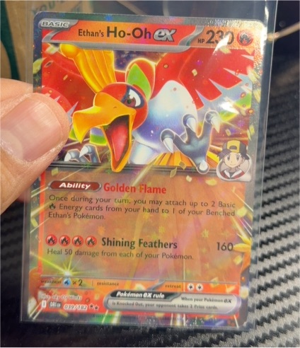 Ethan's Ho-Oh ex 039/182 Sv10: Destined Rivals — front