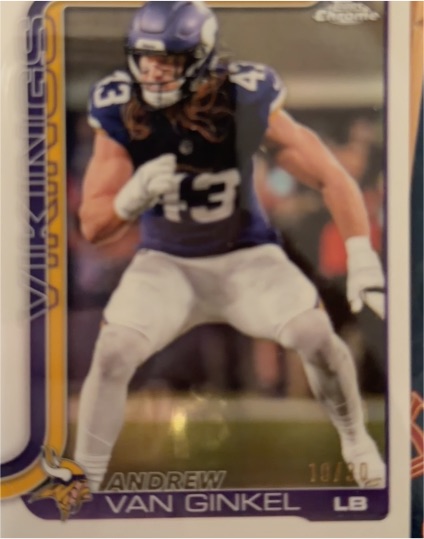 2025 Topps Chrome #198 Andrew Van Ginkel — front