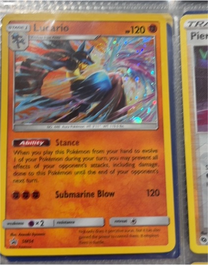 2017 Pokémon SM54 Lucario — front