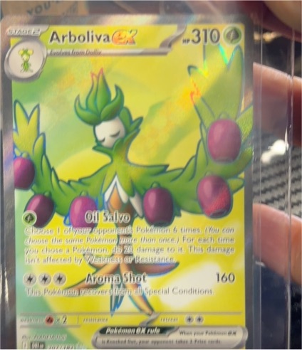 2023 Pokémon Destined Rivals #207/182 Arboliva GX — front