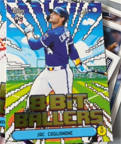 2026 Topps Celebration #8B-1 Jac Caglianone 8 Bit Ballers — front