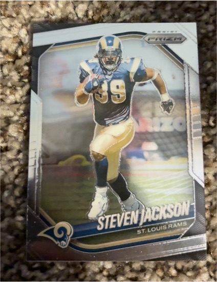 2025 Panini Prizm #289 Steven Jackson — front