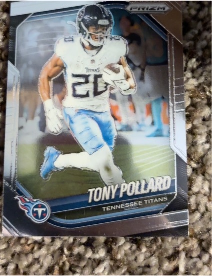 2025 Panini Prizm #232 Tony Pollard — front