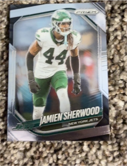 2025 Panini Prizm #221 Jamien Sherwood — front