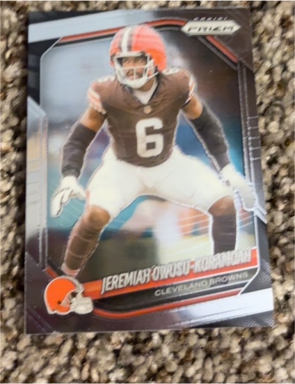 2025 Panini Prizm #159 Jeremiah Owusu-Koramoah — front