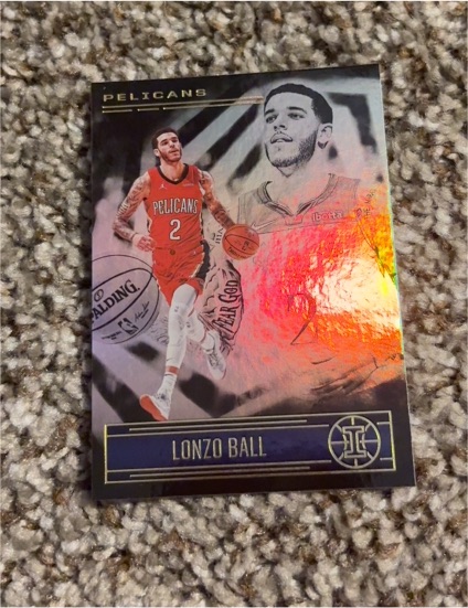 2020-21 Panini Illusions #25 Lonzo Ball — front