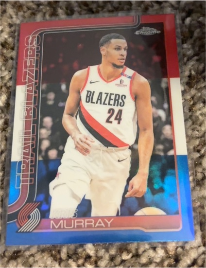 2025-26 Topps Chrome #217 Kris Murray — front