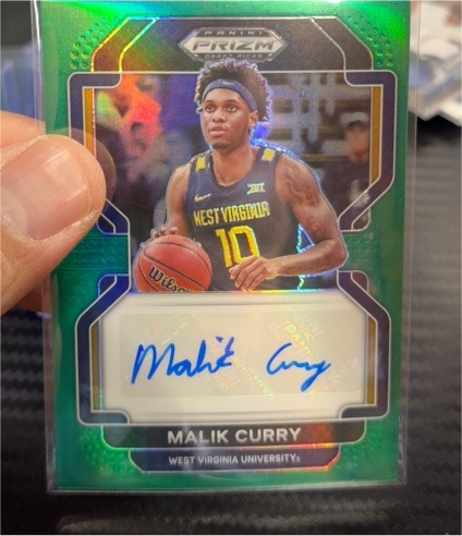 2022 Panini Prizm Draft Picks #DP-CUR Malik Curry — front