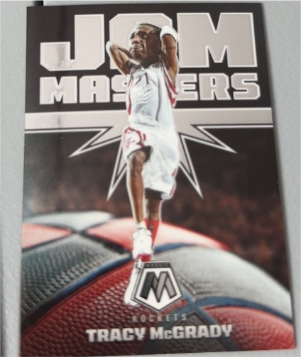 2021-22 Panini Mosaic #19 Tracy McGrady Jam Masters — front