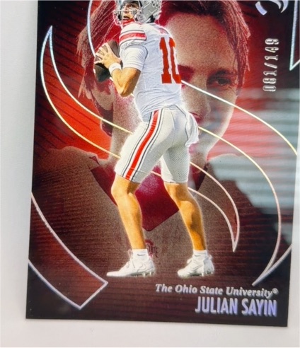 2025 Panini Silhouette #81 Julian Sayin — front
