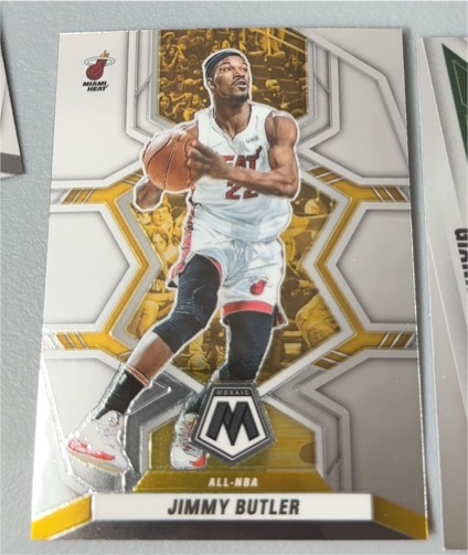 2021-22 Panini Mosaic #291 Jimmy Butler — front