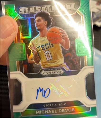 2022-23 Panini Prizm Draft Picks #SS-MDE Michael Devoe — front