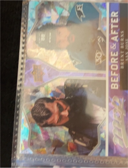 2021-22 Upper Deck MVP #BA-11 Brent Burns — front