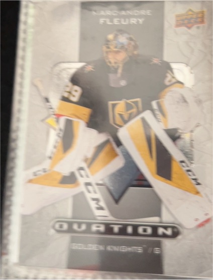 2020-21 Upper Deck Ovation #O-24 Marc-Andre Fleury — front