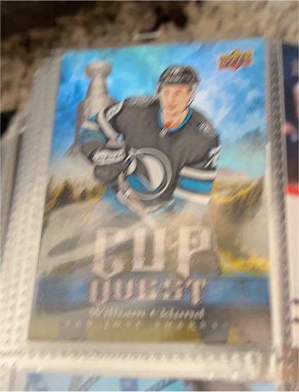 2025-26 Upper Deck #CQ-6 William Eklund — front