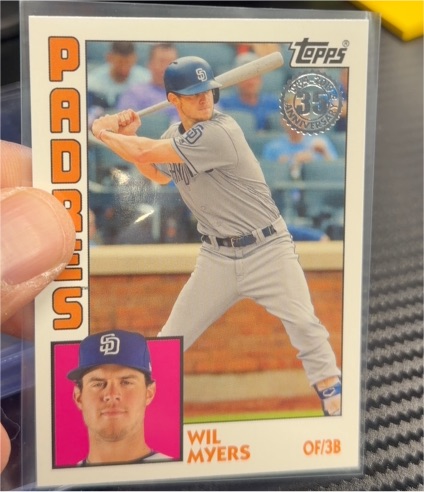 2019 Topps 1984 Topps 35th Anniversary #T84-87 Wil Myers — front