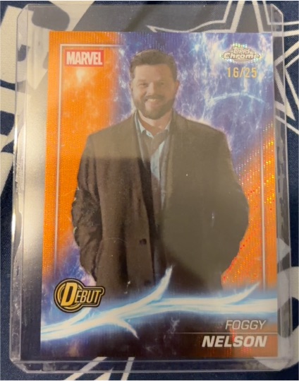 2025 Topps Chrome Marvel Studios #181 Foggy Nelson — front