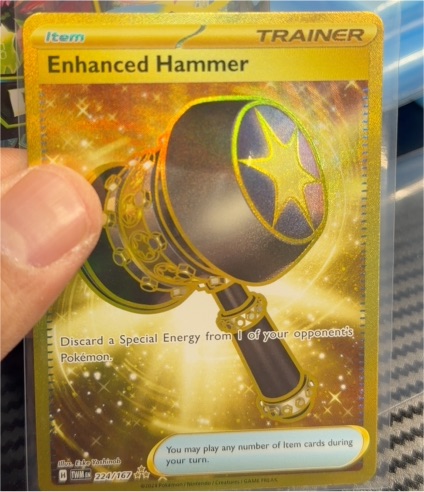 2022 Pokemon S&V Twilight Masquerade #224 Enhanced Hammer — front