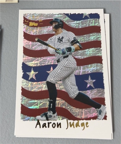 2025 Topps Archives #95C-1 Aaron Judge 1995 Topps Cyberstats — front