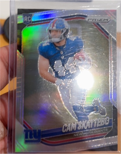 2025 Panini Prizm #363 Cam Skattebo — front