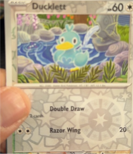 2023 Pokémon Scarlet & Violet Twilight Masquerade #139 Ducklett — front