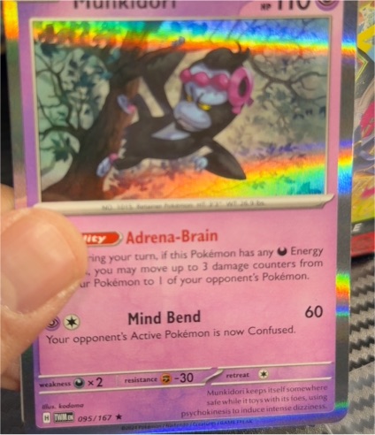 2022 Pokémon SV06: Twilight Masquerade #095 Munkidori — front