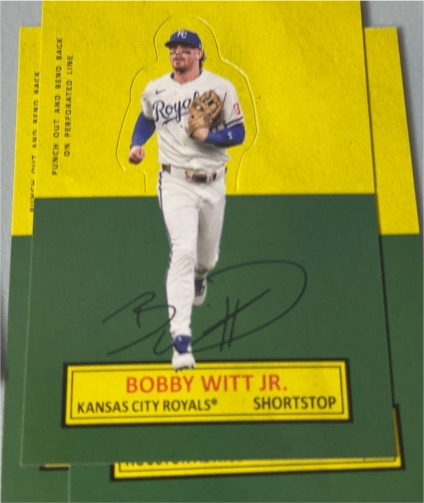 2025 Topps Archives #64SU-10 Bobby Witt Jr. — front