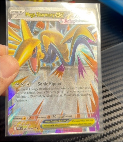 2026 Pokémon TCG Mega Skarmory EX #055 — front