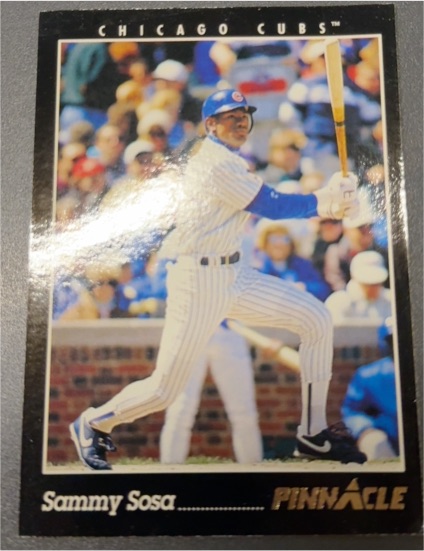 1993 Pinnacle #145 Sammy Sosa Chicago Cubs — front
