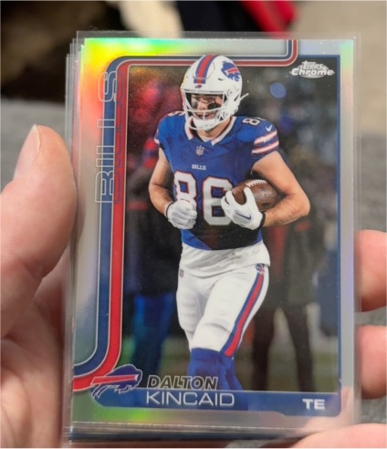 2025 Topps Chrome #37 Dalton Kincaid — front