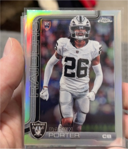 2025 Topps Chrome #367 Darien Porter — front