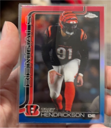 2025 Topps Chrome #65 Trey Hendrickson — front