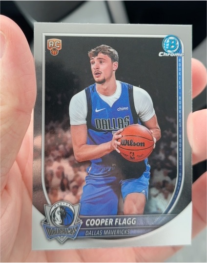 2025-26 Bowman Chrome #BCV-1 Cooper Flagg — front