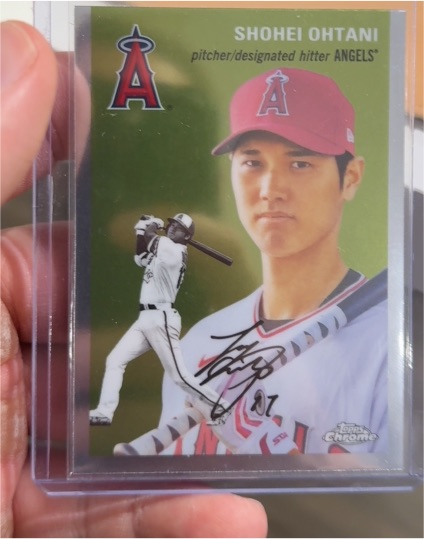 2023 Topps Chrome Platinum Anniversary #200 Shohei Ohtani — front